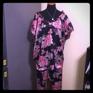 Floral PJ set